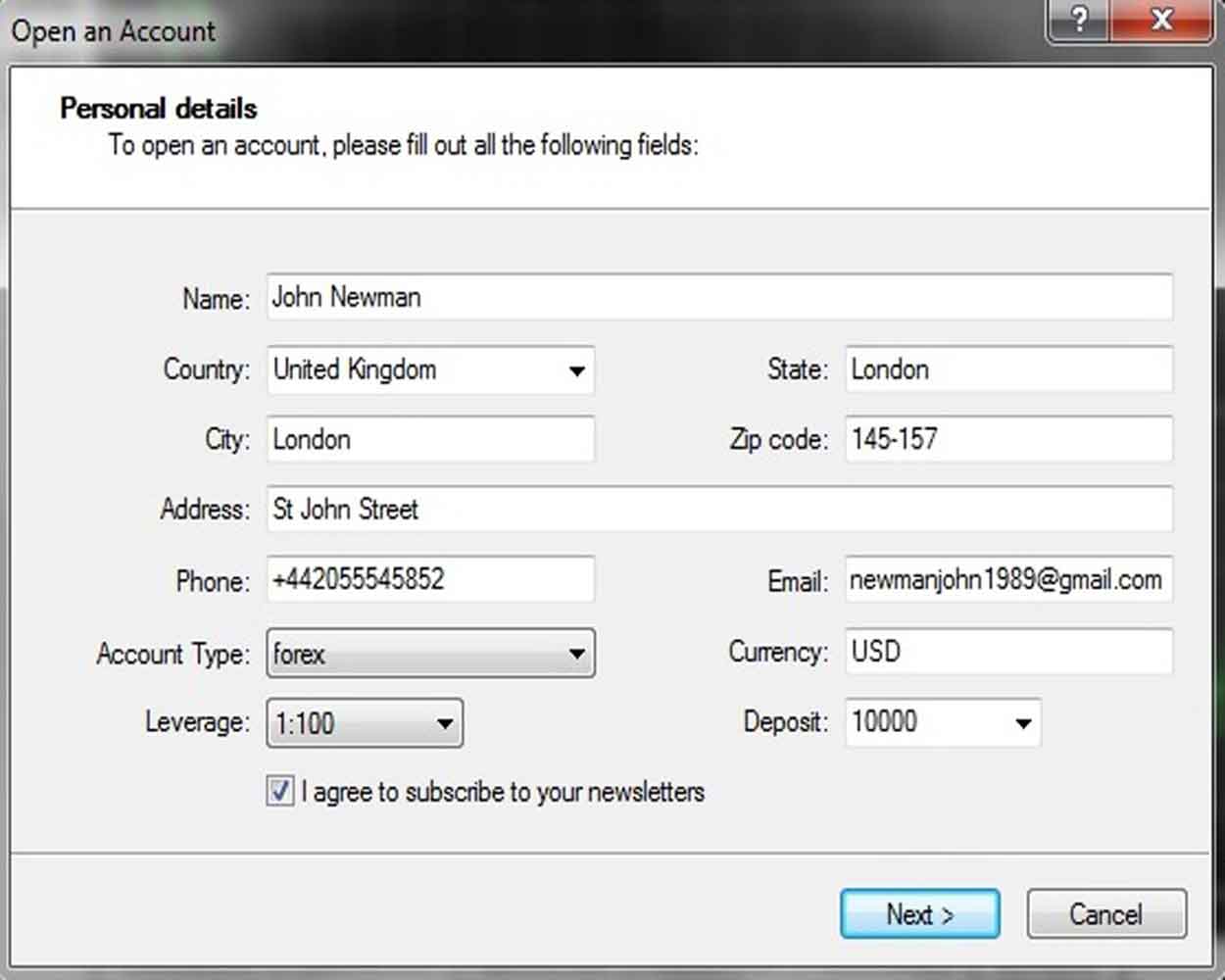 How To Open Demo Account In Metatrader 4 Metatrader 4 Demo Account - 