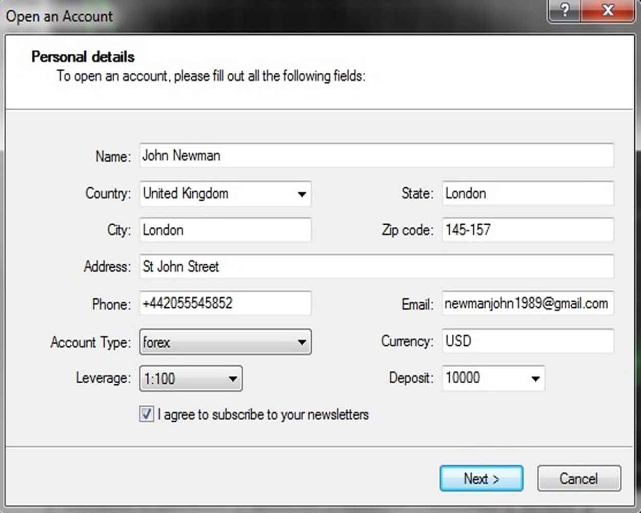 metatrader 4 demo login zimbra